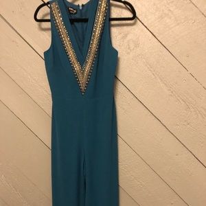 Sexy Double V Neck Bebe Jumpsuit